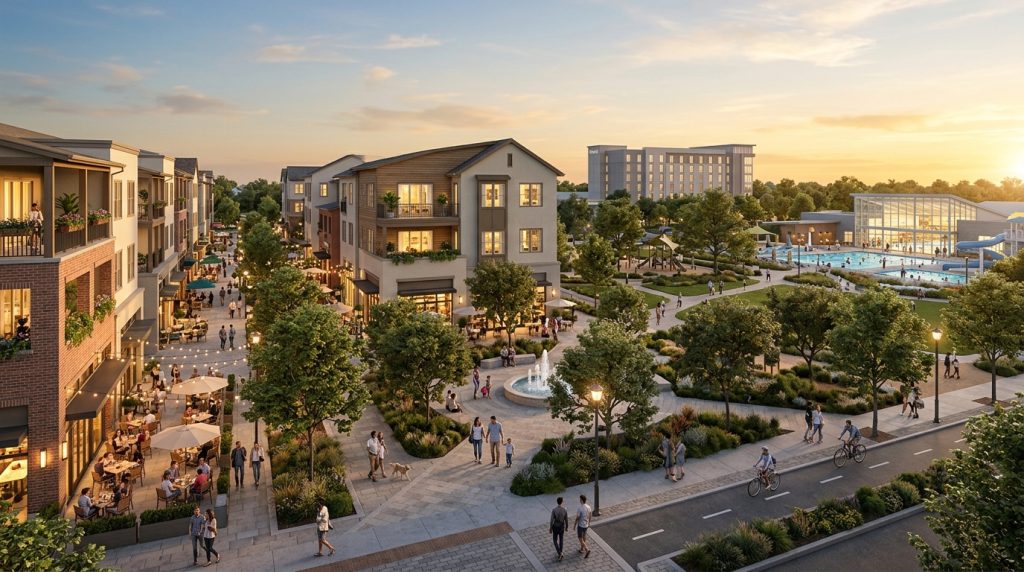 Future Project Elevate mixed-use district in Elk Grove